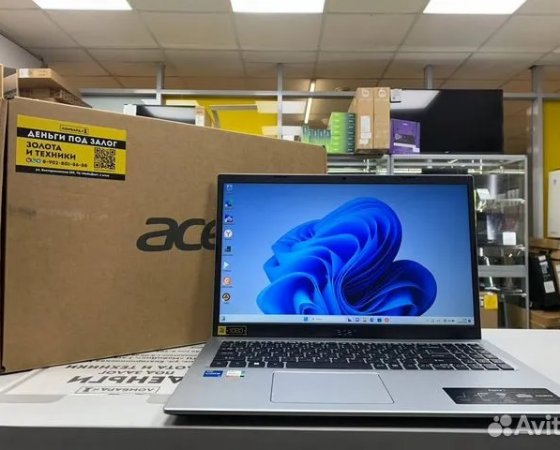 Новый ноутбук Acer A315-58-57KZ гарантия год