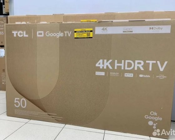 Новый телевизор TCL 50P637, 4K SMART TV