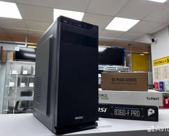 Системный блок Core i5-8 6 ядер/ RTX 3050 8Gb/ SSD