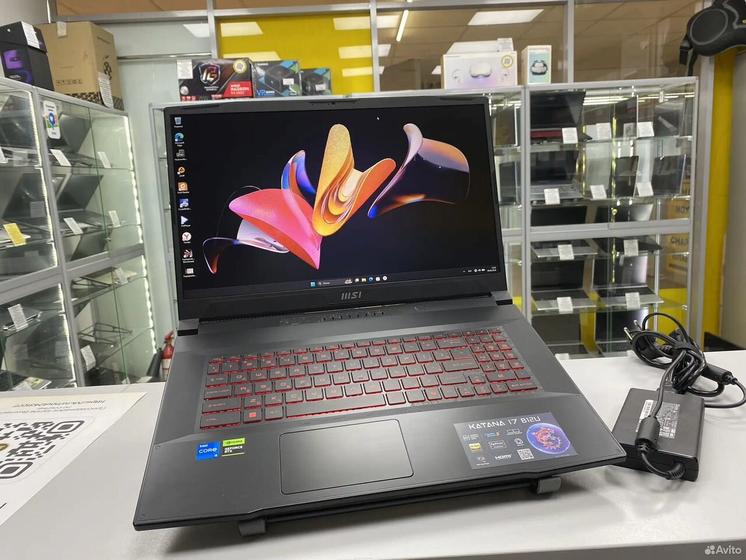 Ноутбук Msi Katana 17 Core i5-12 8 ядер/ RTX 3050
