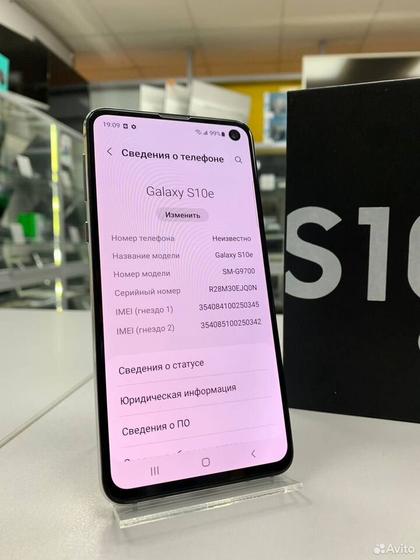 Samsung Galaxy S10e, 6/128 ГБ