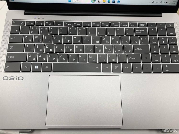 Ноутбук Osio Intel Core i3 6 ядер/ SSD на гарантии
