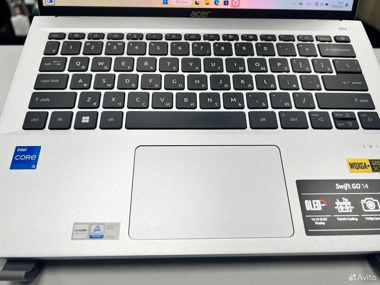 Ноутбук Acer Swift Go 14 Core i5 8 ядер / Ram 16Gb