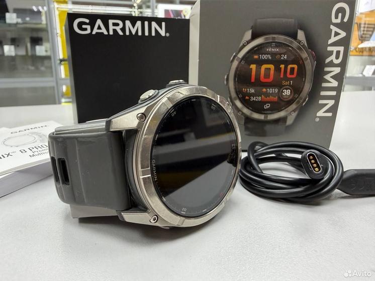 Garmin Fenix 8 Pro 51mm amoled sapphire titanium