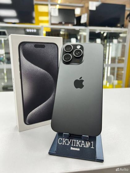 iPhone 15 Pro Max, 256 ГБ, SIM + eSIM