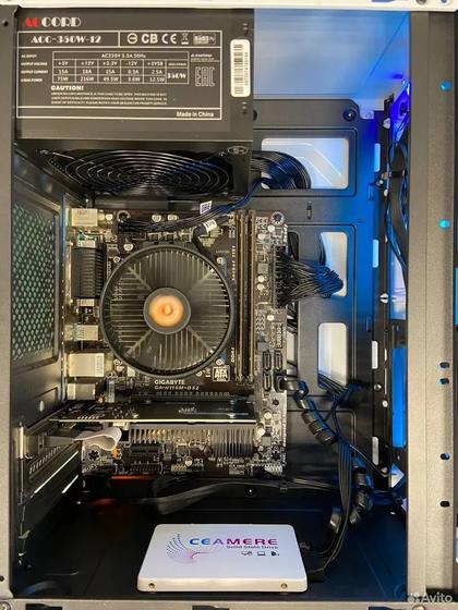 Системный блок Pentium G4400 3.3Ghz/ nvidia/ SSD