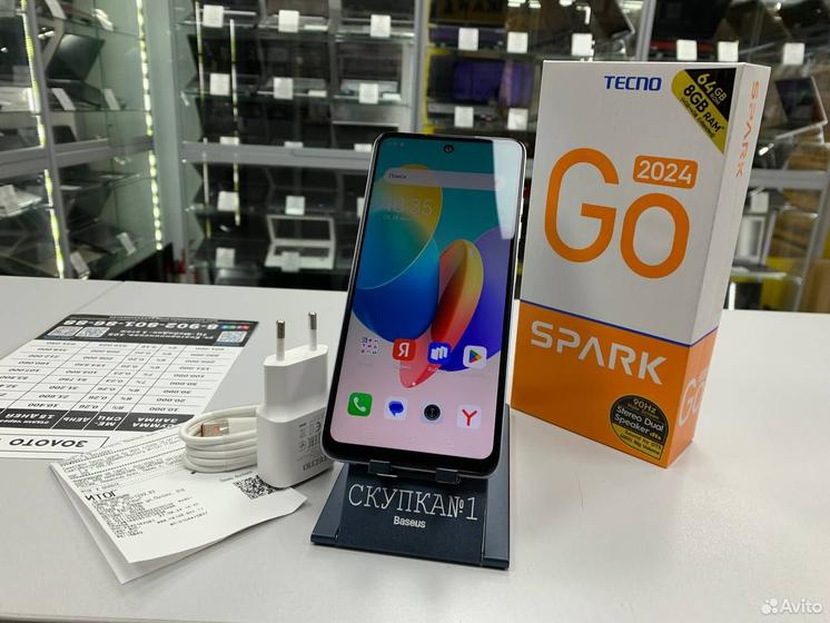 Tecno Spark Go 2024, 4/64 ГБ