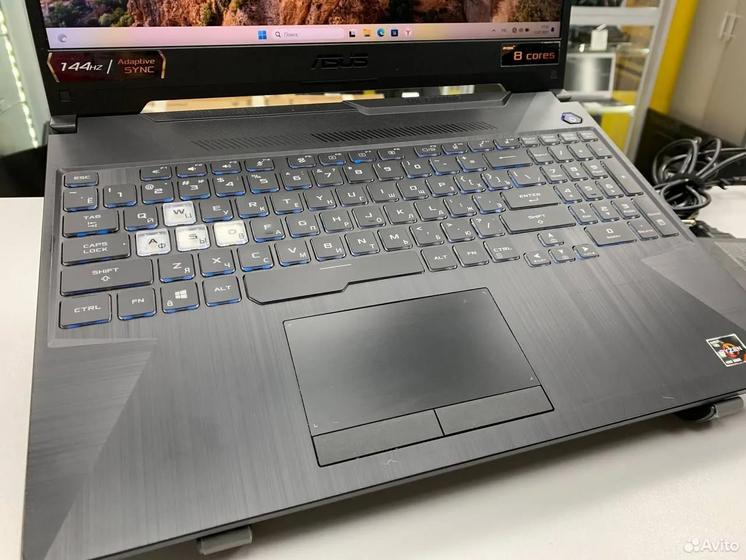 Ноутбук Asus TUF AMD Ryzen 7 8 ядер/ RTX 3050 4Gb