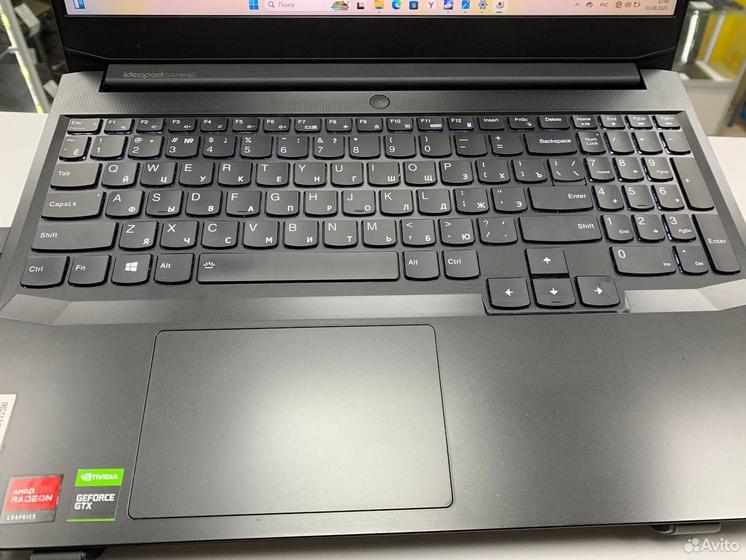 Ноутбук Lenovo AMD Ryzen 5 6 ядер/ GTX 1650 4Gb