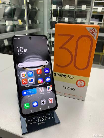 TECNO Spark 30C, 4/128 ГБ