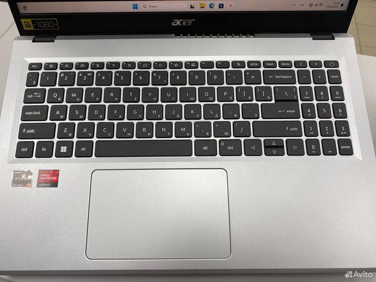 Ноутбук Acer AMD Ryzen 3 4.1Ghz/ SSD 512Gb