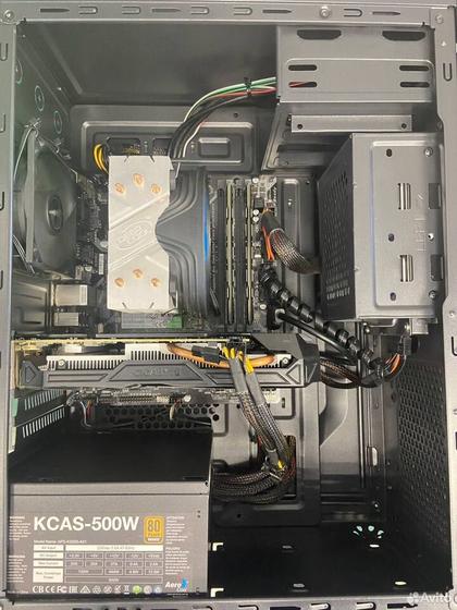 Пк Core i3-8100 3.6Ghz/ GTX 1060 6Gb/ SSD+HDD