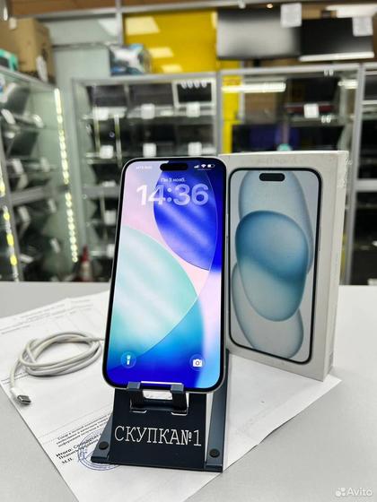 iPhone 15 Plus, 128 ГБ, SIM + eSIM