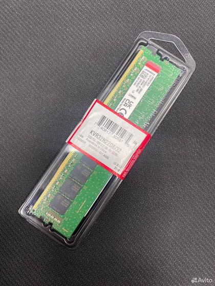 Оперативная память Kingston DDR4 32Gb 3200мгц