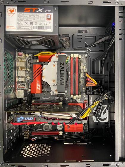 Пк Intel Core i5/ GeForce GTX 1050 Ti/ SSD 512Gb