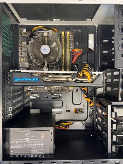 Пк Core i5-4440 3.3Ghz/ Radeon RX 570 4Gb/ SSD+HDD