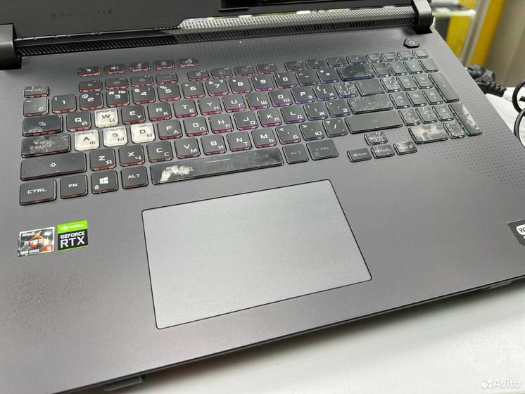 Ноутбук Asus ROG Strix G17 Ryzen 9/ RTX 3060 6Gb