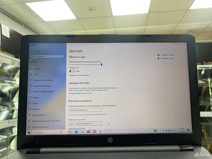 Ноутбук HP 15-bw007ur Ram 4Gb/ SSD