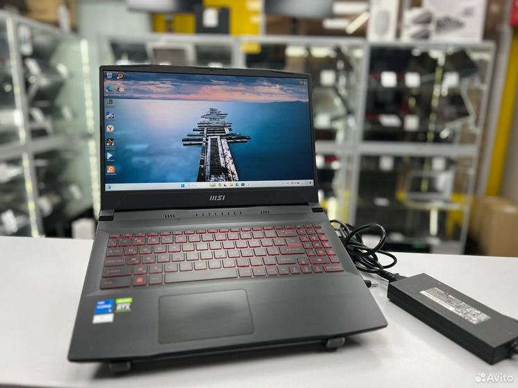 Ноутбук MSI Katana I5-12 8 ядер/RTX 3060 6Gb/ 144Г