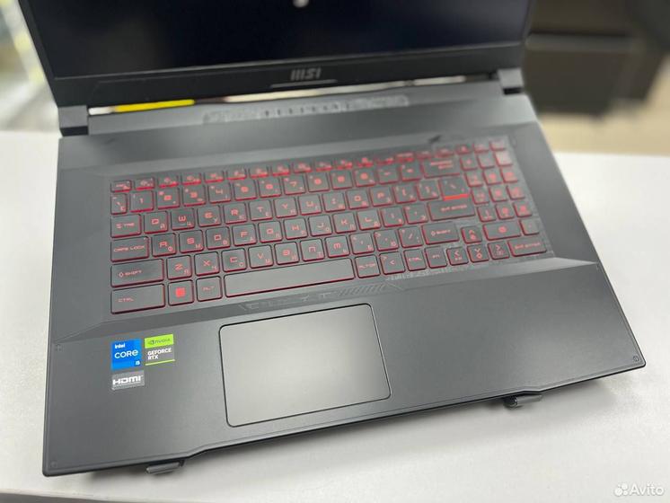 MSI Katana 17 Core i5 6 ядер/ RTX 2050 4Gb/SSD 1Tb