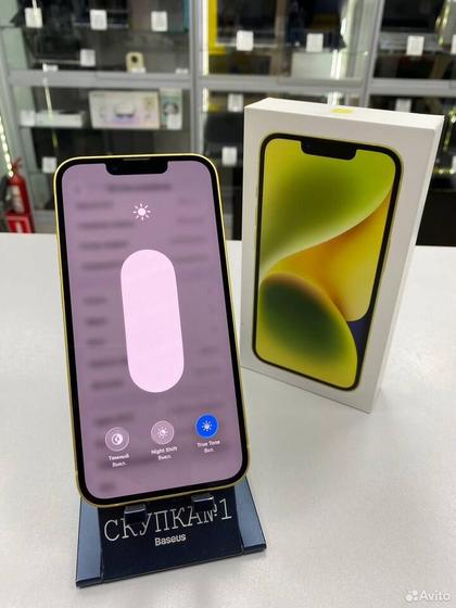 iPhone 14, 128 ГБ, SIM + eSIM