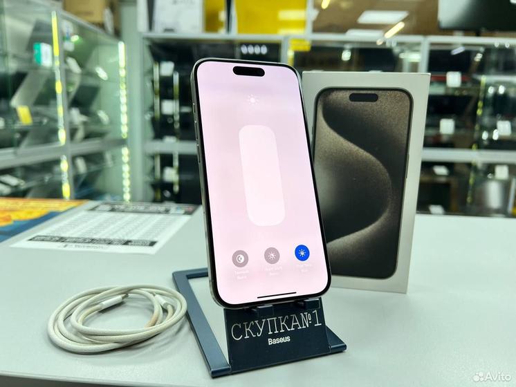 iPhone 15 Pro, 128 ГБ, SIM + eSIM