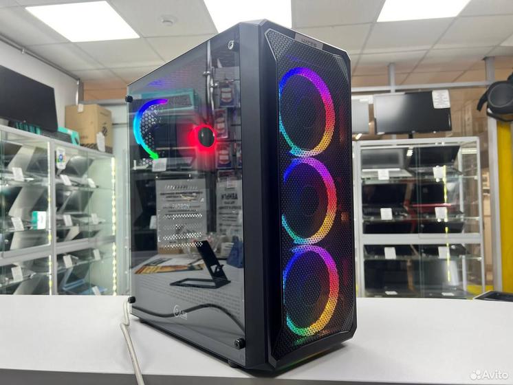 Системный блок AMD Ryzen 5 6 ядер/ RX 6400 4Gb