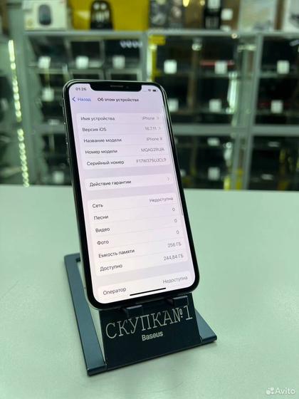 iPhone X, 256 ГБ