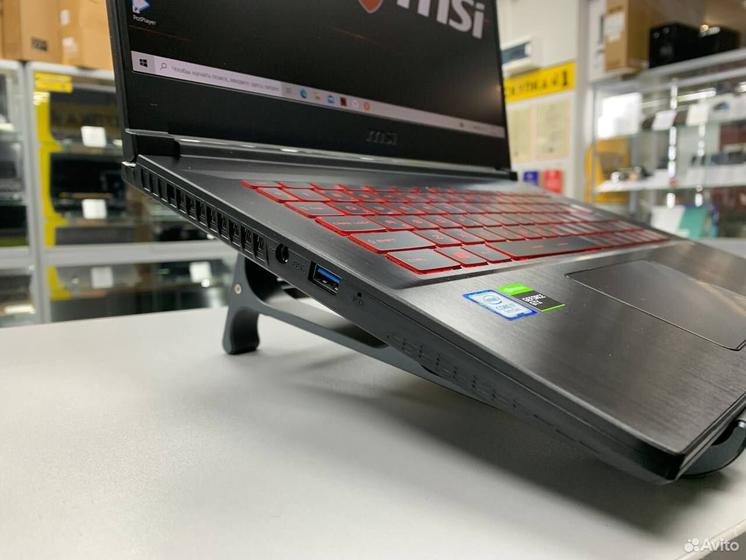 Ноутбук MSI Core i7 6 ядер/ GTX 1650 Ti/ SSD+HDD