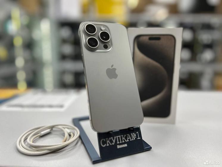 iPhone 15 Pro, 128 ГБ, SIM + eSIM