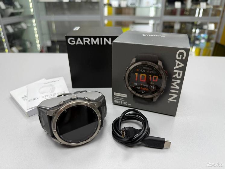 Garmin Fenix 8 Pro 51mm amoled sapphire titanium