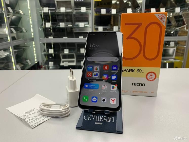 Tecno Spark 30C, 4/128 ГБ