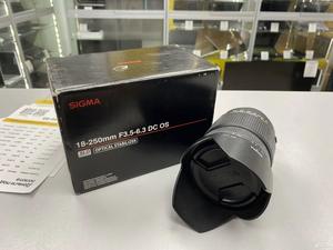 Sigma Zoom 18-250mm 1:3.5-6.3 DC OS HSM