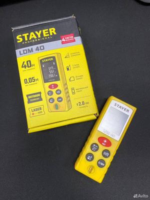 Лазерный дальномер Stayer LDM-40