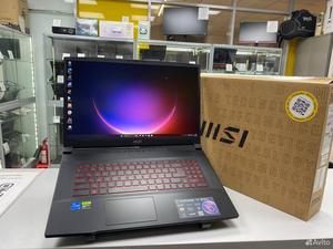 Ноутбук MSI Katana 17 Core i5-12 8 ядер/ RTX 2050